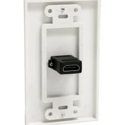 StarTech Single Outlet Female HDMI Wall Plate White