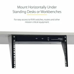 StarTech 6U 19-Inch Steel Vertical Rack and Wallmountable Server Rack, TAA