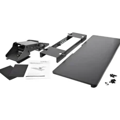 StarTech Under Desk Keyboard Tray - Adjustable - Keyboard Drawer - Computer Keyboard Stand - Keyboard Shelf 26.4in W - Keyboard Shelf
