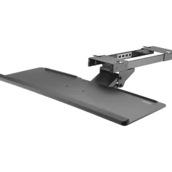 StarTech Under Desk Keyboard Tray - Adjustable - Keyboard Drawer - Computer Keyboard Stand - Keyboard Shelf 26.4in W - Keyboard Shelf