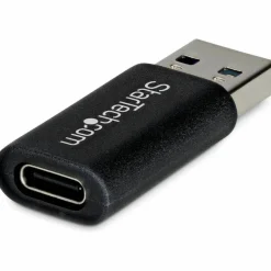 StarTech USB-A to USB-C Adapter, USB-A Male to USB-C Female Converter, USB 10Gbps, 5V 900mA, USB to USB C Adapter