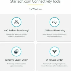 StarTech USB C Dock, Triple 4K Monitor USB-C Docking Station with DP 1.4 & DSC, 2x DisplayPort & 1x HDMI, 100W PD, 6x USB (2x 10Gbps)
