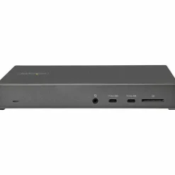 StarTech USB C Dock, Triple 4K Monitor USB-C Docking Station with DP 1.4 & DSC, 2x DisplayPort & 1x HDMI, 100W PD, 6x USB (2x 10Gbps)