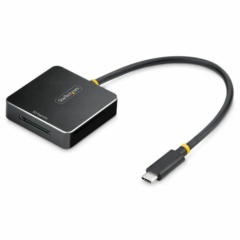 StarTech USB-C SD Express Card Reader, Portable USB 3.2 (10Gbps) Memory Card Reader, USB Type-C to Secure Digital 7.1 Adapter