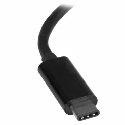 StarTech USB C to Gigabit Ethernet Adapter - Thunderbolt 3 - 10/100/1000Mbps - Black