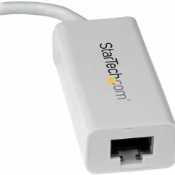 StarTech USB-C to Gigabit Ethernet Adapter - White - Thunderbolt 3 Port Compatible - USB Type C Network Adapter
