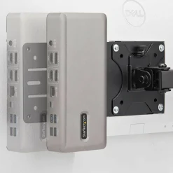 StarTech VESA Mounting Bracket for NUC/Thin Clients or Laptop Docking Stations, VESA 75x75/100x100 Compatible