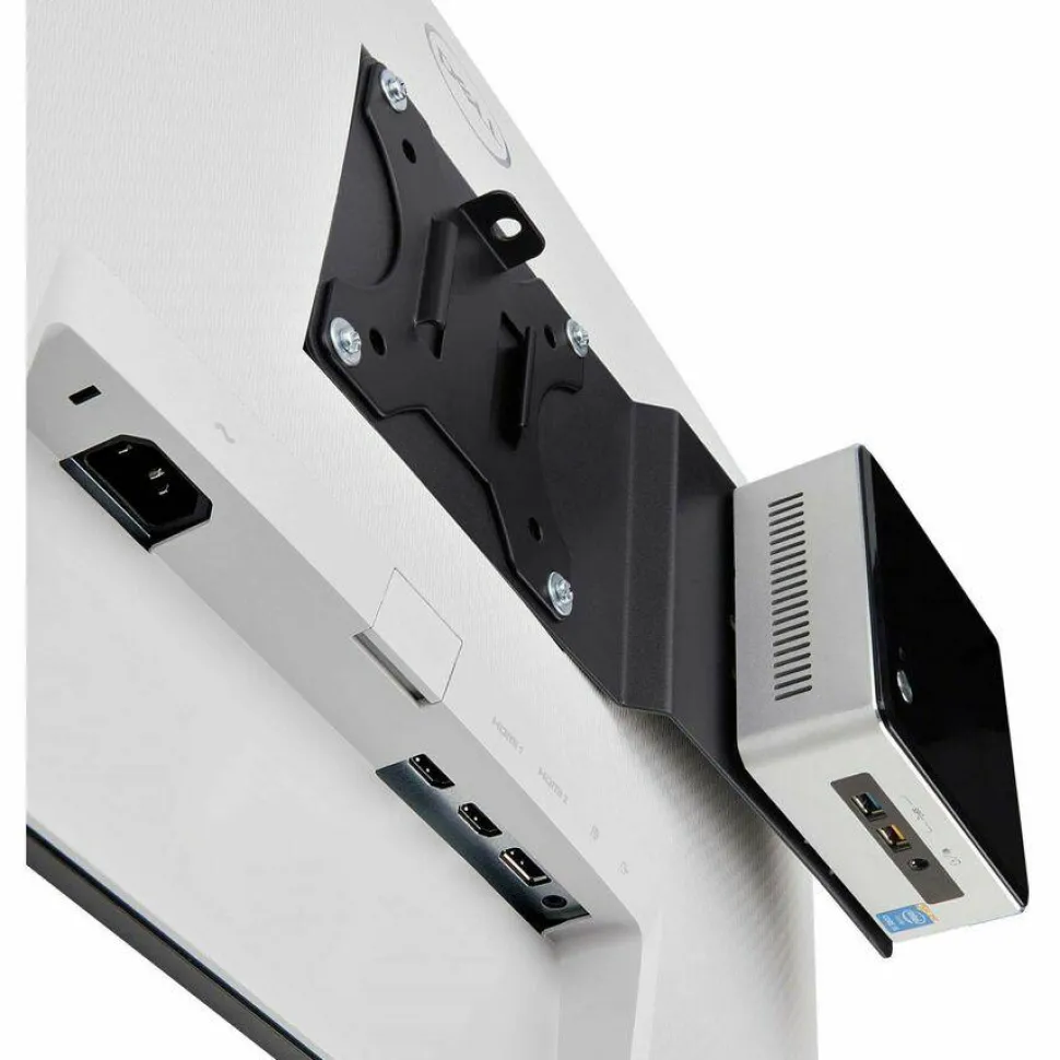 StarTech VESA Mounting Bracket for NUC/Thin Clients or Laptop Docking Stations, VESA 75x75/100x100 Compatible