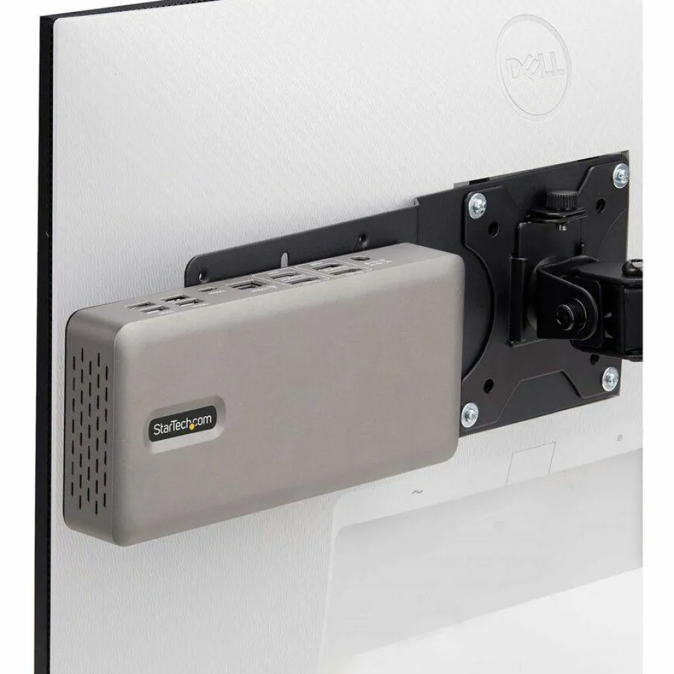 StarTech VESA Mounting Bracket for NUC/Thin Clients or Laptop Docking Stations, VESA 75x75/100x100 Compatible