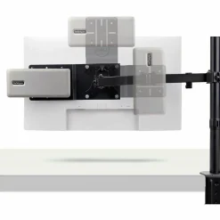 StarTech VESA Mounting Bracket for NUC/Thin Clients or Laptop Docking Stations, VESA 75x75/100x100 Compatible