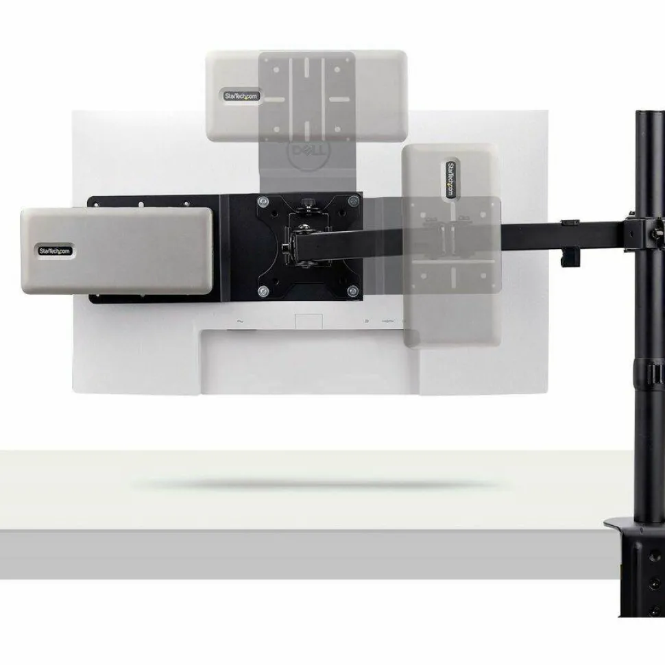 StarTech VESA Mounting Bracket for NUC/Thin Clients or Laptop Docking Stations, VESA 75x75/100x100 Compatible