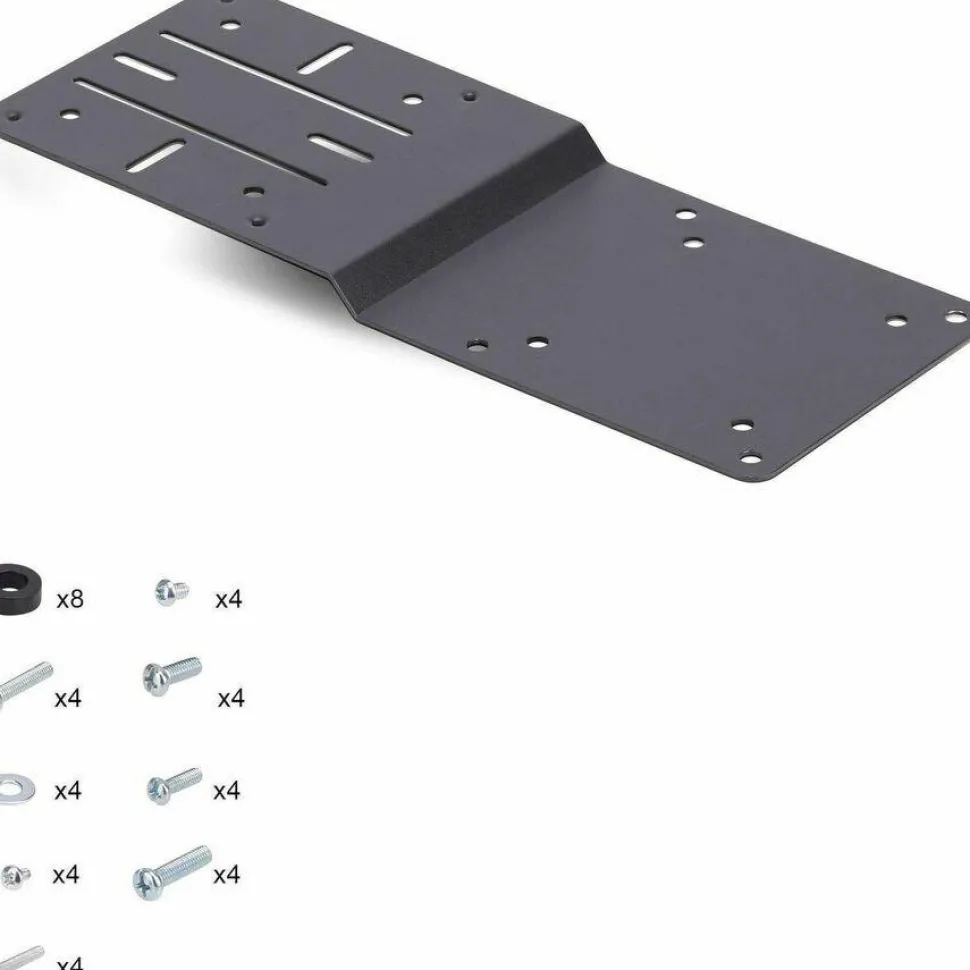 StarTech VESA Mounting Bracket for NUC/Thin Clients or Laptop Docking Stations, VESA 75x75/100x100 Compatible