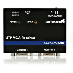 StarTech VGA over CAT5 remote receiver for video extender, TAA