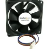 StarTech 80x25mm Computer Case Fan with PWM - Pulse Width Modulation Connector