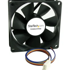 StarTech 80x25mm Computer Case Fan with PWM - Pulse Width Modulation Connector