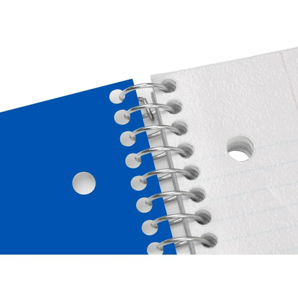 Stellar Poly Notebook, 8-1/2" x 11", 1 Subject, College Ruled, 100 Sheets, Blue