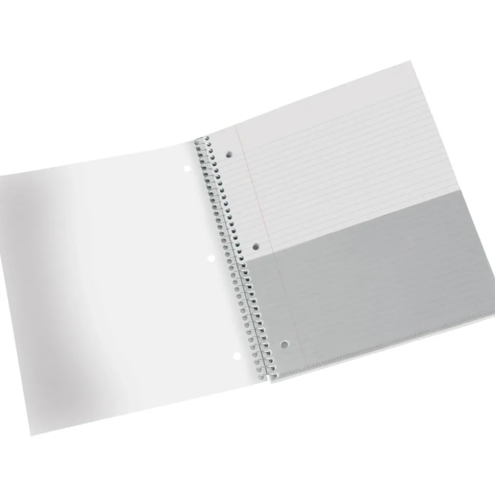 Stellar Poly Notebook, 8-1/2" x 11", 5 Subject, College Ruled, 200 Sheets, Blush