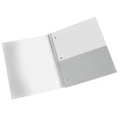Stellar Poly Notebook, 8-1/2" x 11", 1 Subject, College Ruled, 100 Sheets, Lavender