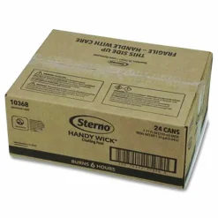 Sterno Chafing Fuel Can With Stem Wick, Methanol, 6 Hour Burn, 1.89 g, 24/Carton
