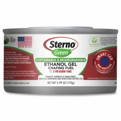 Sterno Ethanol Gel Chafing Fuel Can, 170g, 72/Carton