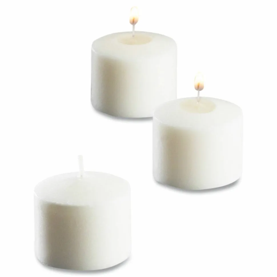 Sterno Food Warmer Votive Candles, 10 Hour Burn, 1.46"d x 1.33'h, White, 288/Carton