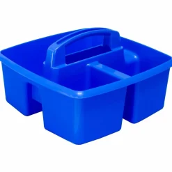 Storex Small Art Caddies, 3 Sections, 9.25