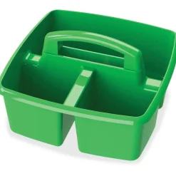 Storex Small Art Caddies, 3 Sections, 9.25