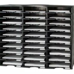 Storex Stackable Literature Sorter - 15000x Sheet - 30 Compartment(s) - Compartment Size : 9.50