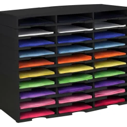 Storex Stackable Literature Sorter - 15000x Sheet - 30 Compartment(s) - Compartment Size : 9.50