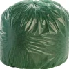 Stout Controlled Life Cycle Plastic Bags, 1.10-mil, 33 Gallons, 33" x 40", Green, Box Of 40