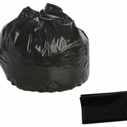Stout Pest-Guard 2.00-mil Insect Repellent Trash Bags, 55 Gallons, 37" x 52", Black, Box Of 65