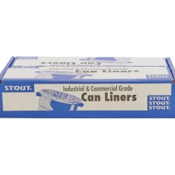 Stout Trash Bags, 1.3-mil, 33 Gallons, 33" x 40", Brown, Carton Of 100
