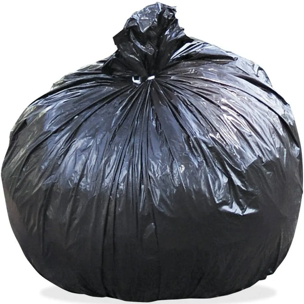 Stout Trash Bags, 1-mil, 7 - 10 Gallons, 24" x 24", Brown, Carton Of 250
