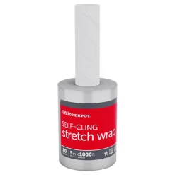 Stretch Wrap Film, 5" x 1000' Roll, Clear