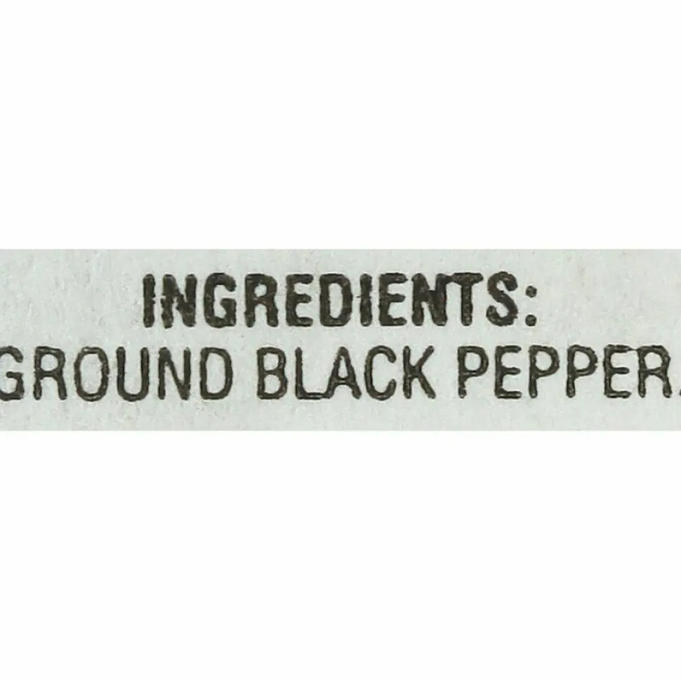 Sugar Foods Pepper Packets