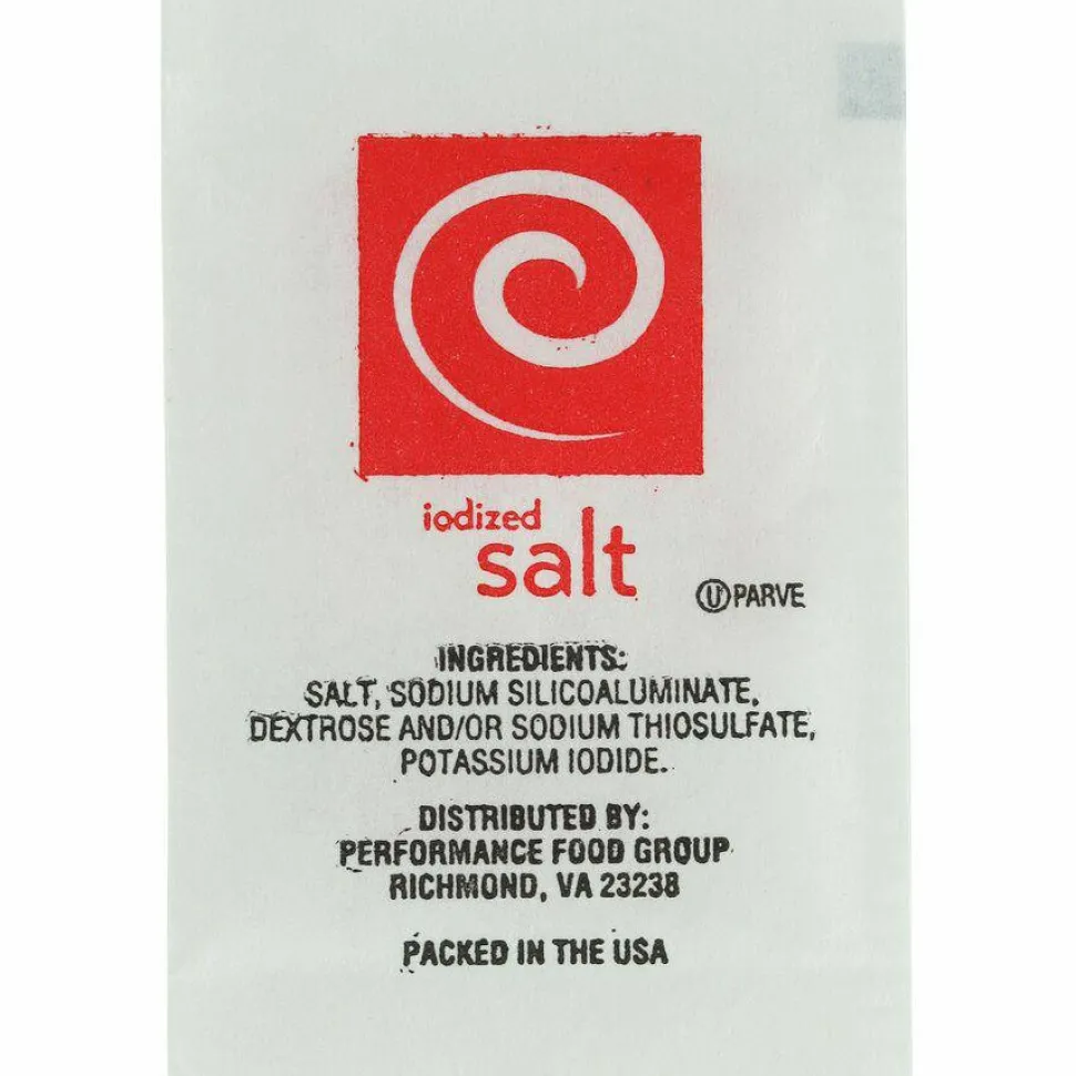 Sugar Foods Salt Packets