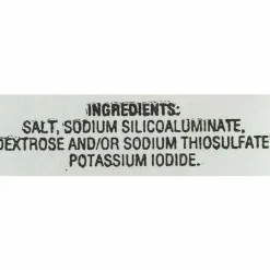 Sugar Foods Salt Packets
