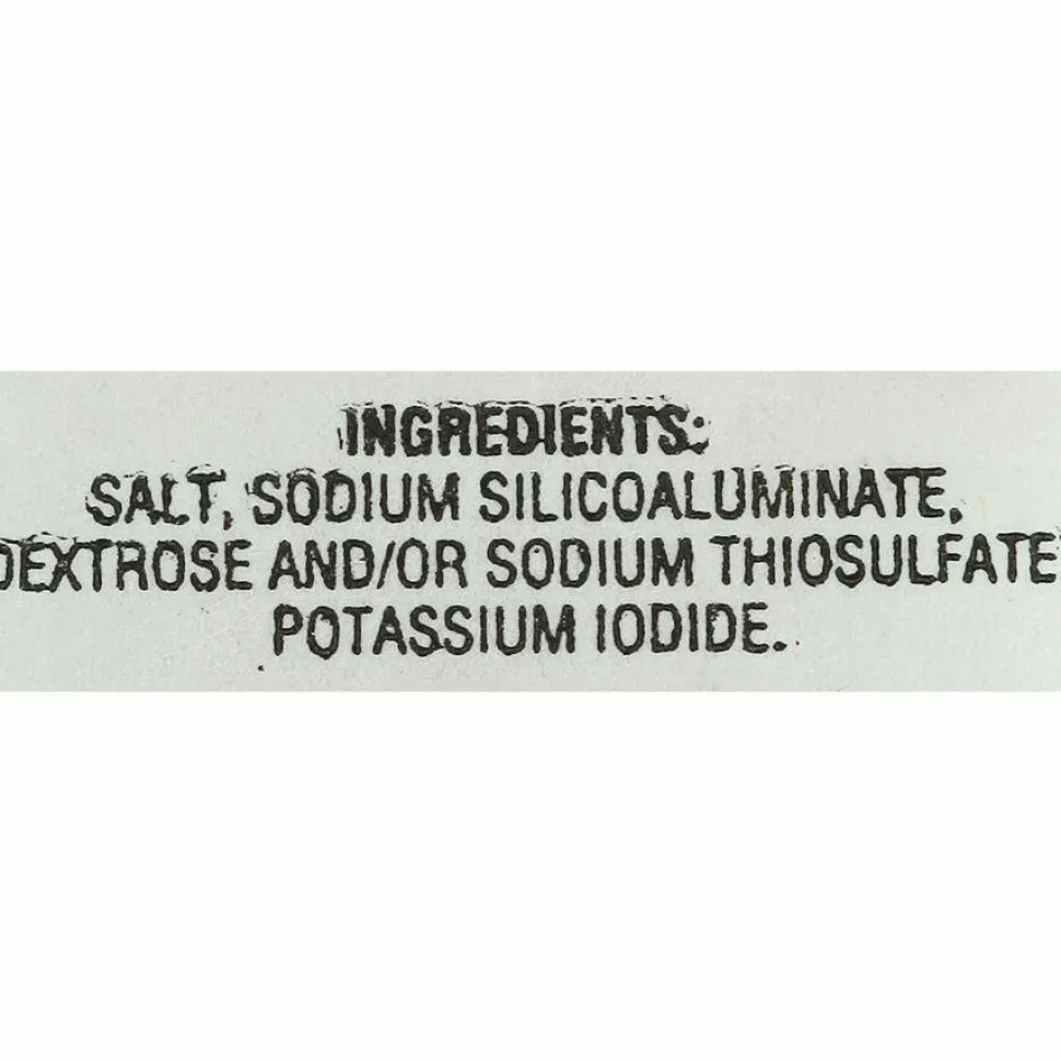 Sugar Foods Salt Packets
