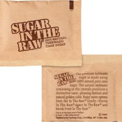 Sugar In The Raw Natural Turbinado Cane Sugar Packets