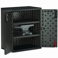 Suncast Commercial Base Storage Cabinet, 30 x 20.25 x 36, Gray