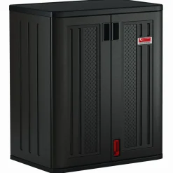 Suncast Commercial Base Storage Cabinet, 30 x 20.25 x 36, Gray
