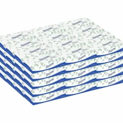 Surpass 2-Ply Facial Tissues, 45% Recycled, FSC Certified, White, 125 Per Box, Pack Of 60