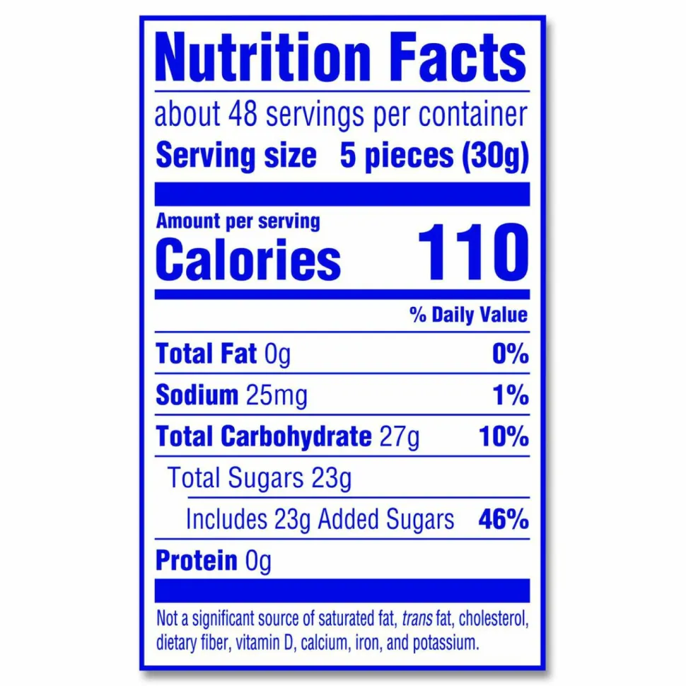 Swedish Fish, 46.5 Oz., Box Of 240