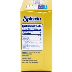 Sweetener Packets, Splenda, Box Of 100 Packets