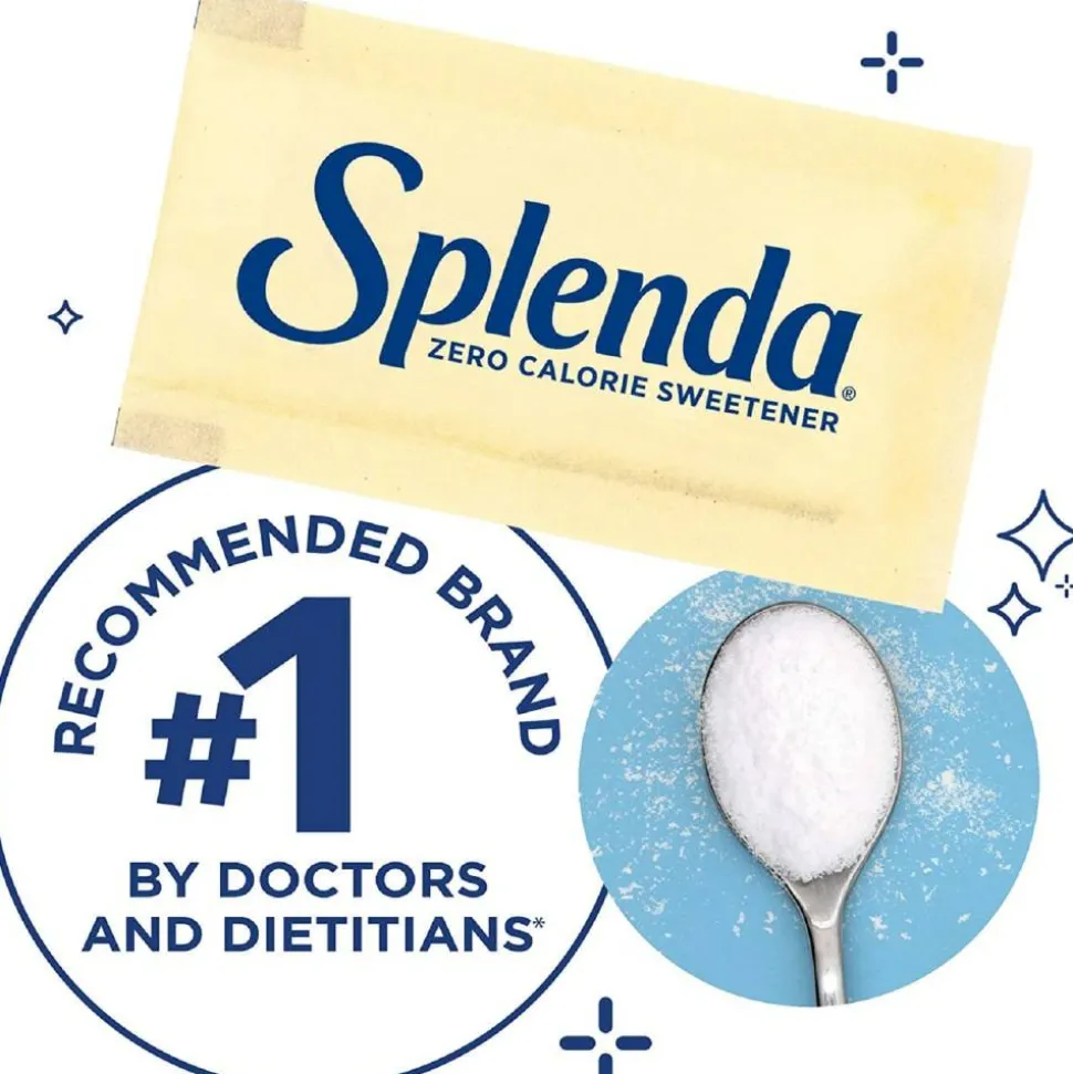 Sweetener Packets, Splenda, Box Of 100 Packets