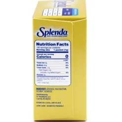 Sweetener Packets, Splenda, Box Of 100 Packets