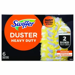 Swiffer 360° Duster Refills, Yellow, 6 Refills Per Box, Carton Of 4 Boxes
