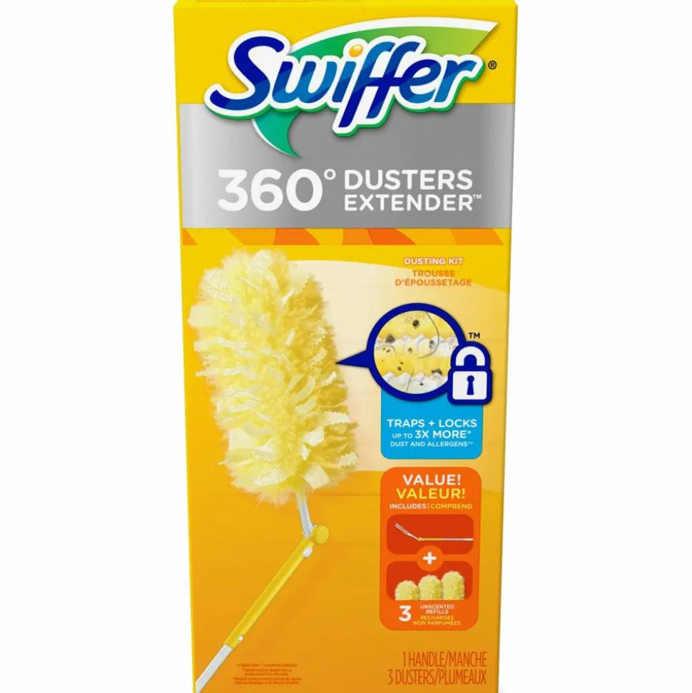Swiffer Extension-Handle Duster Kits, 3' Handle, Case Of 6