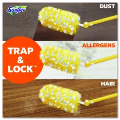 Swiffer 360 Heavy Duty Extendable Starter Dusting Kit, 3 Refills and One 6" to 3 ft Pole, 4 Kits/Carton