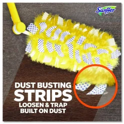 Swiffer 360 Heavy Duty Extendable Starter Dusting Kit, 3 Refills and One 6